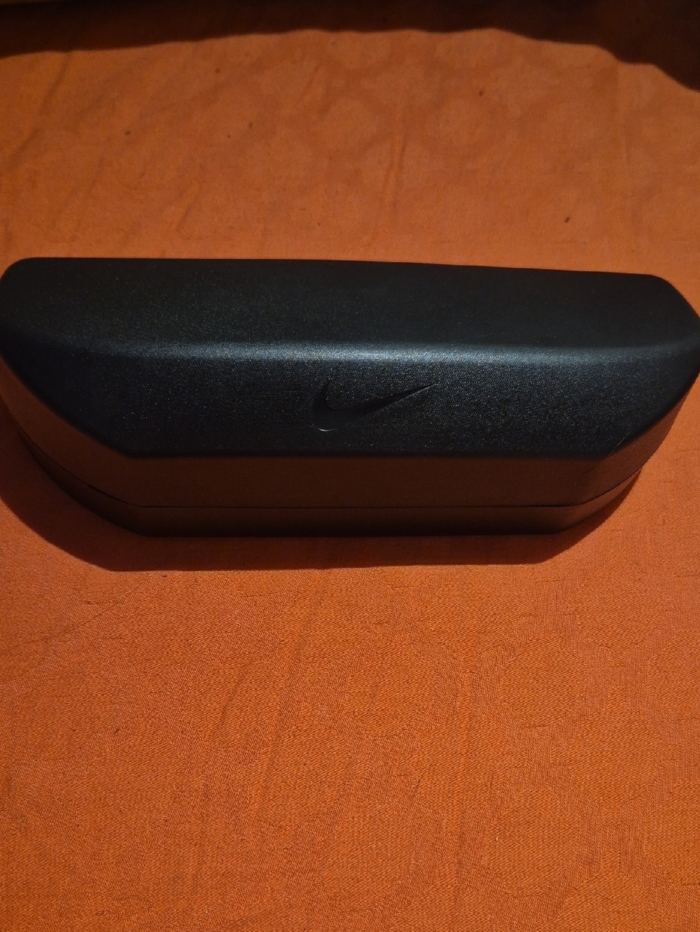 Nike Black Sunglasses Case with Embossed Swoosh